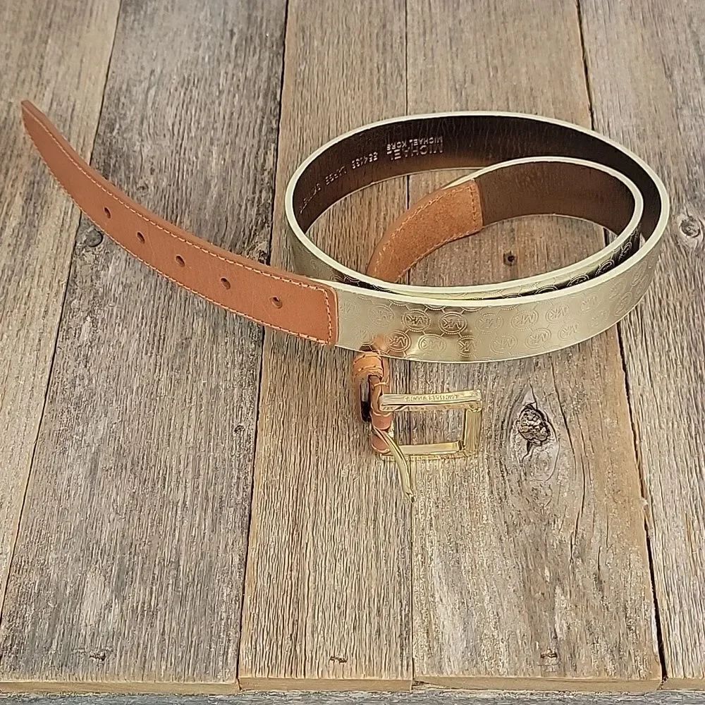Michael Kors monogrammed belt Size Large